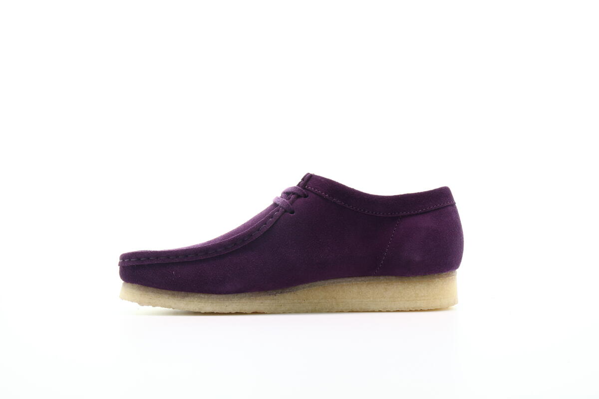 Deep sales purple wallabees